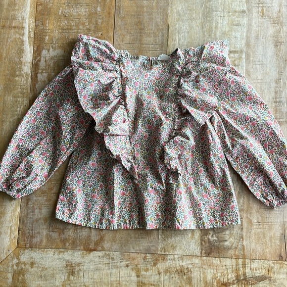 Crewcuts Girls Floral Blouse set size M(8-9) - Picture 7 of 10